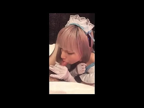 ❤️ Japon idol [mayuka], fransız hizmetçi kostümü, bölüm 1, oral seks ve losyon ile mastürbasyon ☑ Porno bizde ﹏